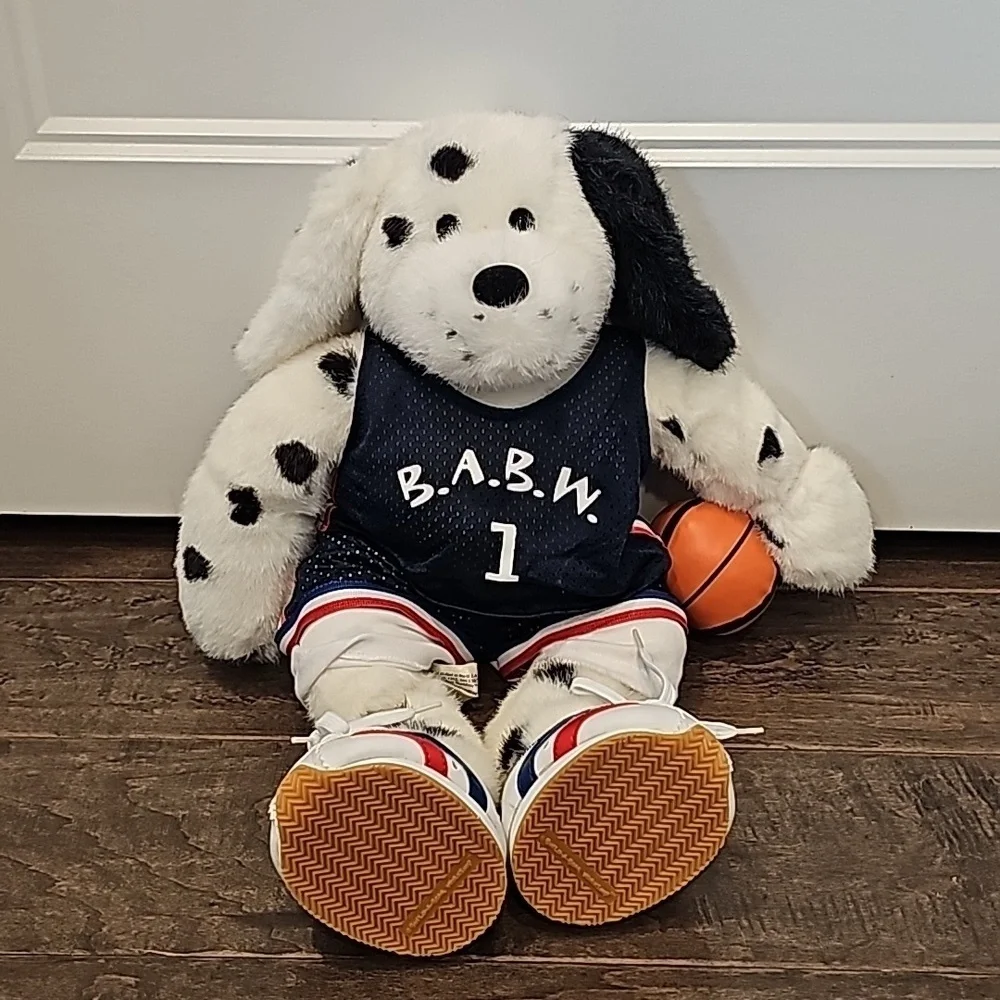 Build-A-Bear Dalmatian Basketball Player